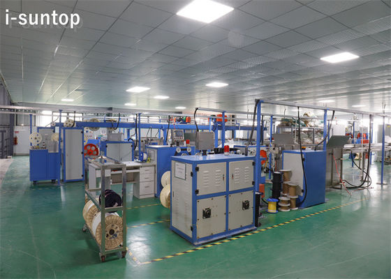 Jalur Telekomunikasi 1 2 4 Core Indoor Outdoor Butterfly Fiber Optic Drop Cable Machine