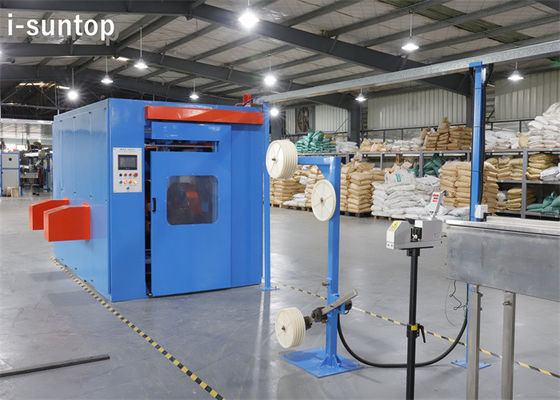 Motor AC 800m / Min Auto Wire Take Up Machine Mesin Kabel Serat Optik