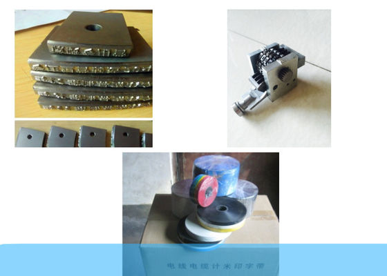 50Hz Cable Ribbon Automatic Hot Foil Printing Machine Dengan Penghitungan Meter