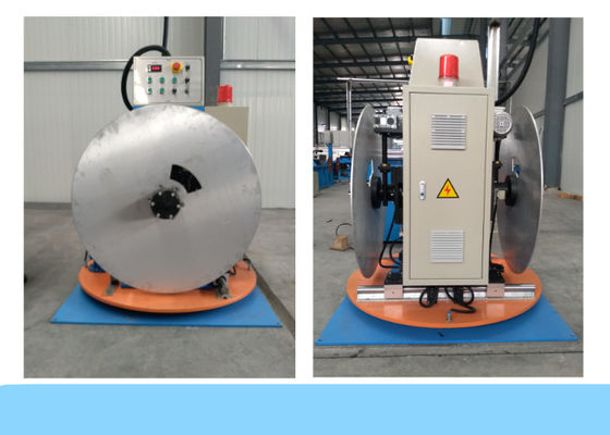 Double Heads 1000mm Aluminium Tape Pay Off Machine ROHS Disetujui