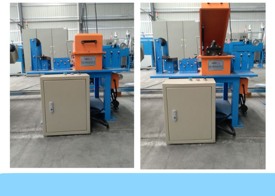 100mm 70m / Min Aluminium Tape Corrugating Machine Mesin Kabel Serat Optik