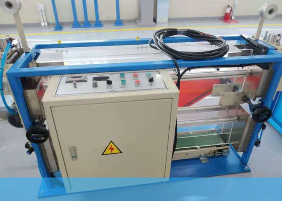 80m / Min 3 Phase Metal Tape Accumulator Mesin Kabel Serat Optik