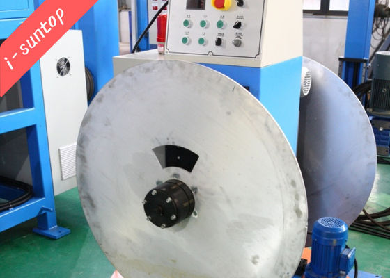 Double Heads 1000mm Aluminium Tape Pay Off Machine ROHS Disetujui