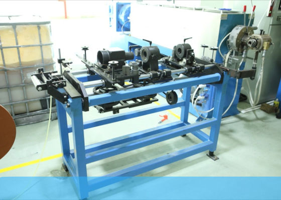 Horizontal 60m / Min Metal Longitudinal Forming Device Mesin Kabel Serat Optik