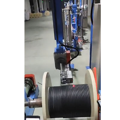 Robotic Arm Automatic Traverse Take Up Machine Untuk Kabel Fiber Optic Luar Ruangan