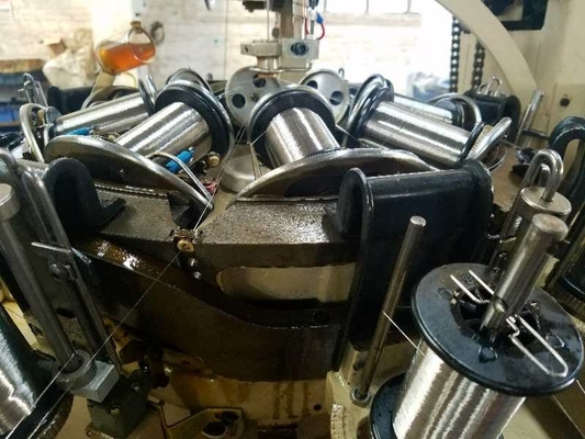 16 Spiddles Braiding Machine Untuk Kabel Coaxial / Kabel Lan