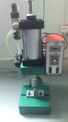 Mesin Crimping Kabel Patch Serat Optik Crimper Pneumatik Vertikal