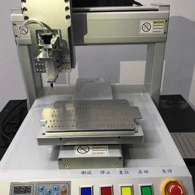SC / LC / FC Fiber Patch Cord Membuat Mesin Auto Glue Dispenser Fiber Optic Equipment