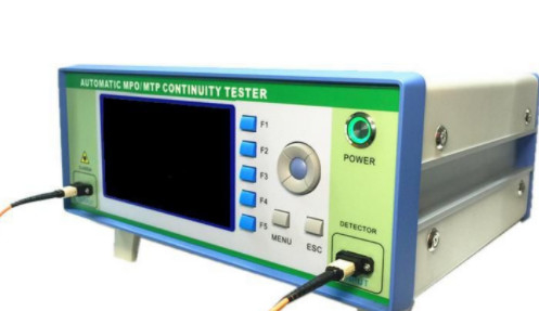 MPO MTP Patch Cord Sequence Tester Peralatan Serat Optik