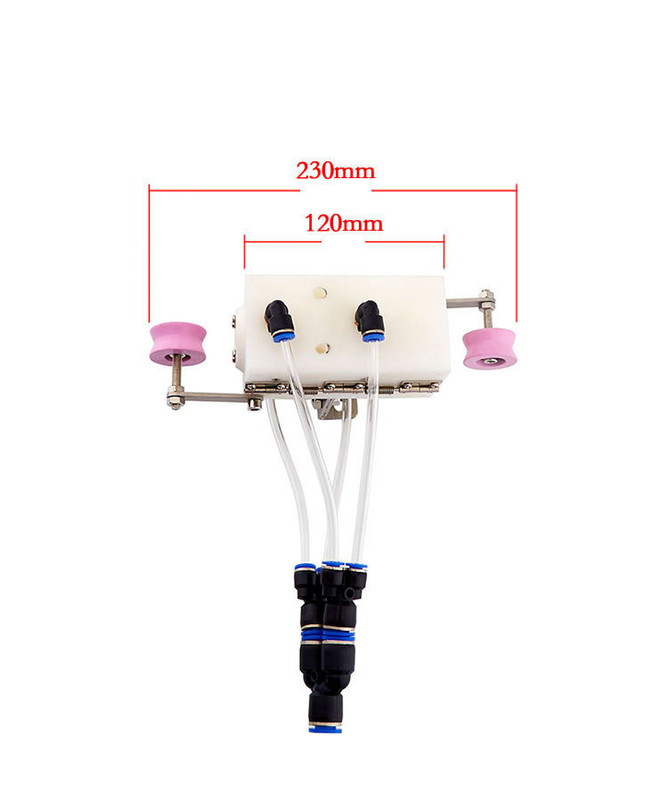Bagian Ganda Double Porcelain Eyelet Cable Blow Dryer Untuk Jalur Ekstrusi Kabel