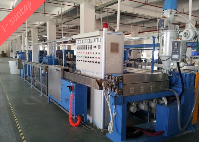 Mesin Pembuat Kabel Listrik 450m / Min, Mesin Ekstrusi Kabel Selubung PVC