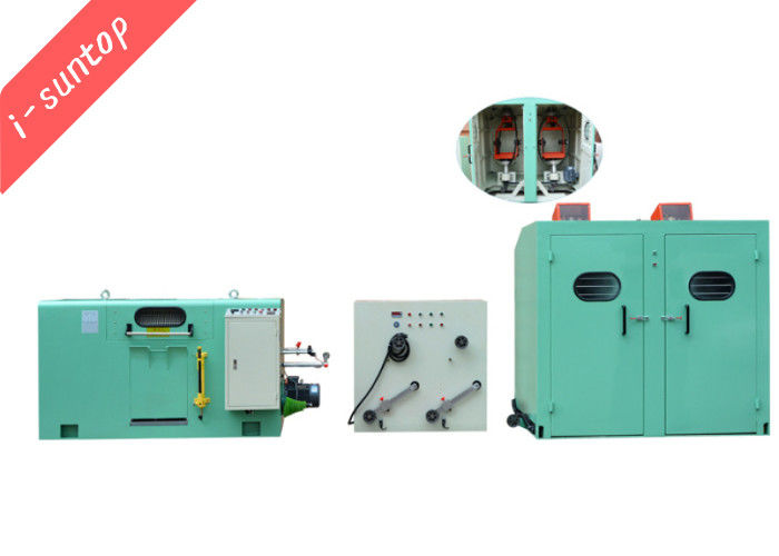 Cat5/6 Network Core Wire Pair Twist Machine, Mesin Twist Kembali Gelendong Ganda 50Hz
