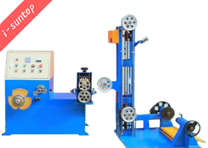 Listrik 2.2KW Indoor Dan Outdoor FTTH Drop Cable Coiling Dan Rewinding Machine