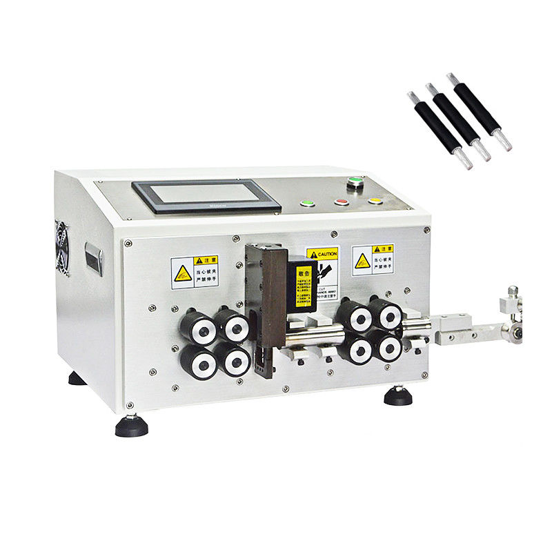 Tipe Roda 600W Wire Stripping Dan Mesin Crimping Otomatis