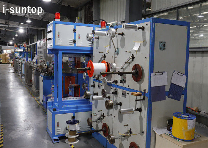Jalur Telekomunikasi 1 2 4 Core Indoor Outdoor Butterfly Fiber Optic Drop Cable Machine