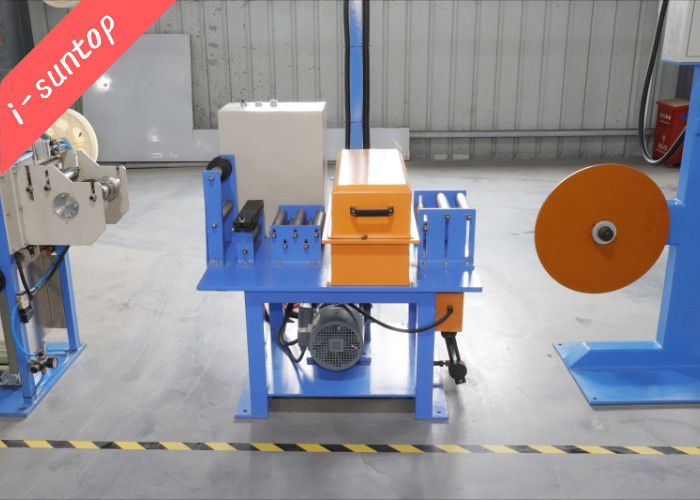 100mm 70m / Min Aluminium Tape Corrugating Machine Mesin Kabel Serat Optik