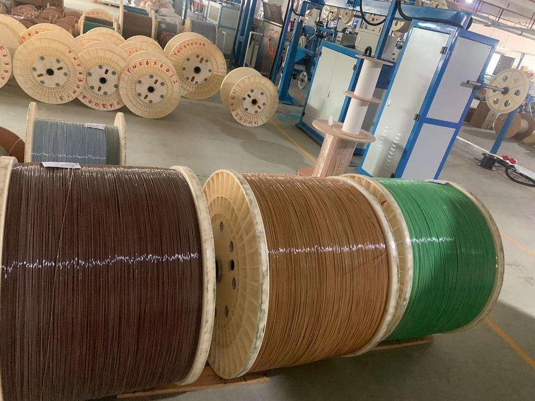 1.1-1.5mm Lini Produksi Ekstrusi Tabung Longgar Mikro untuk kabel tiup udara mikro
